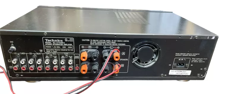 TECHNICS WZMACNIACZ SU-A700MK2 STAN NIEZNANY