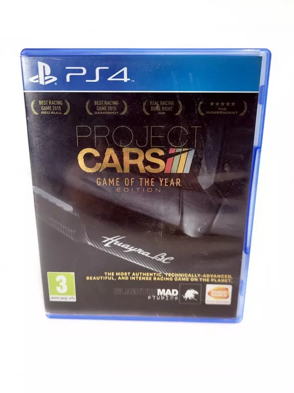 GRA PS4 PROJECT CARS 4