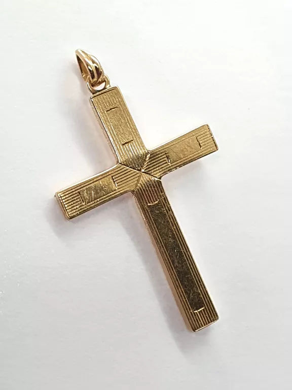 ZŁOTY KRZYŻYK 585 1,11G