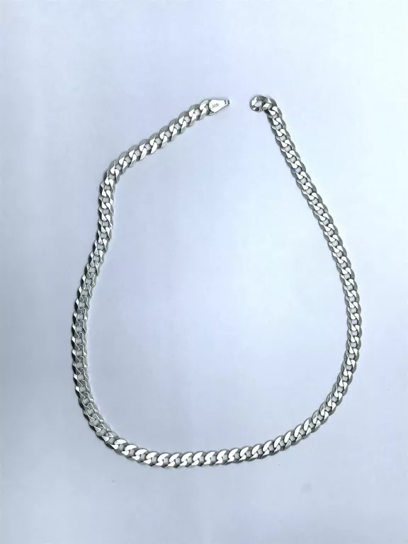 SREBRNY ŁAŃCUSZEK - BRAK ZAPIĘCIA DŁ. 40CM