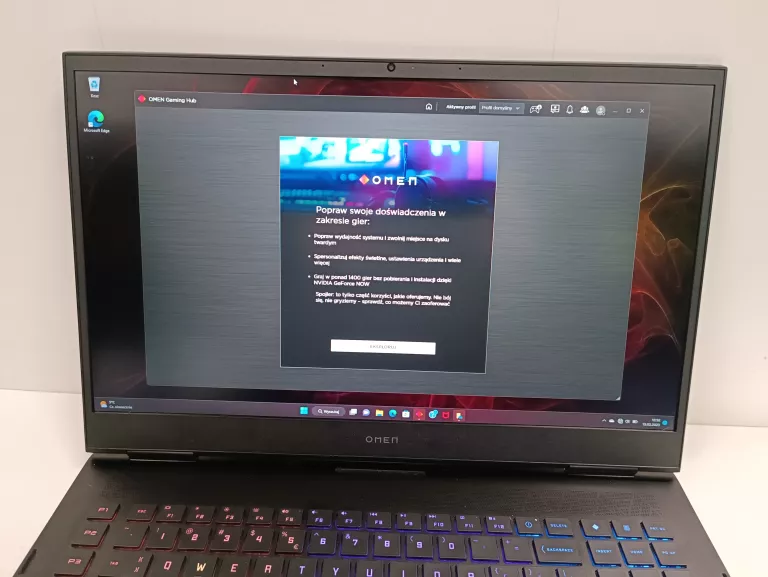 LAPTOP HP OMEN 17-CK0720NW I5 16/512SSD RTX3060