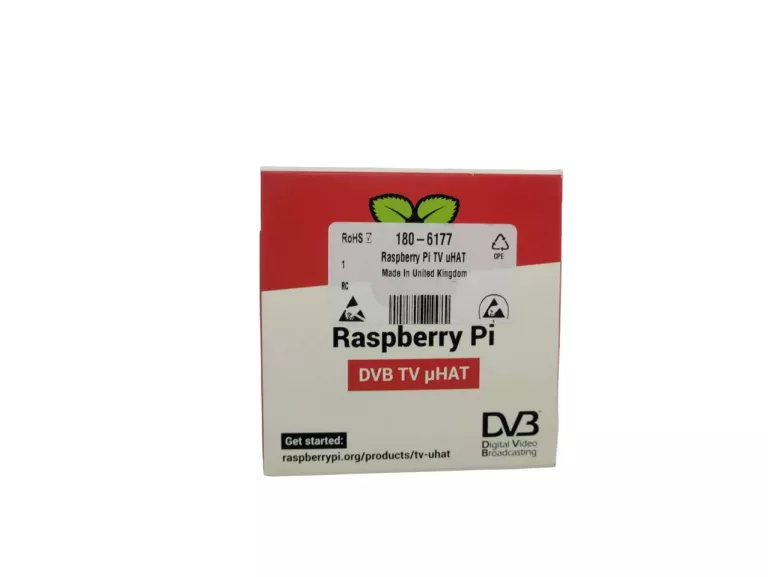 RASPBERRY PI TV HAT INTERNO DVB-T, DVB-T2 N.