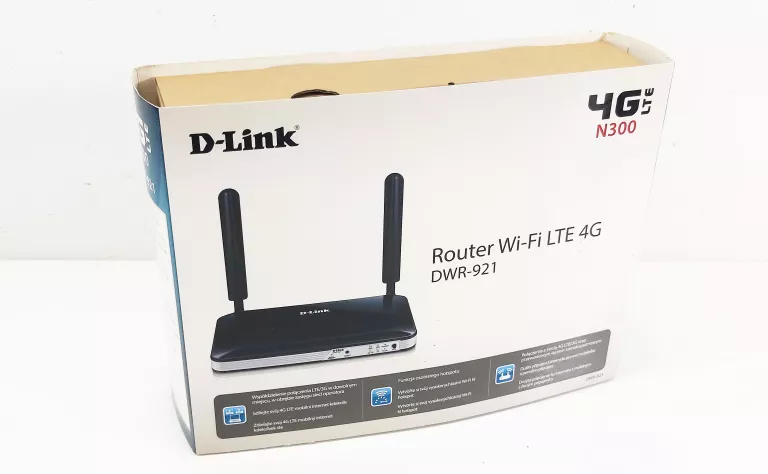 ROUTER WIFI D-LINK DWR-921 N300 4G LTE KPL