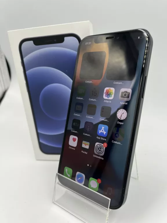 telefon-iphone-12-czarny-64-gb-komplet-stan-uzywany