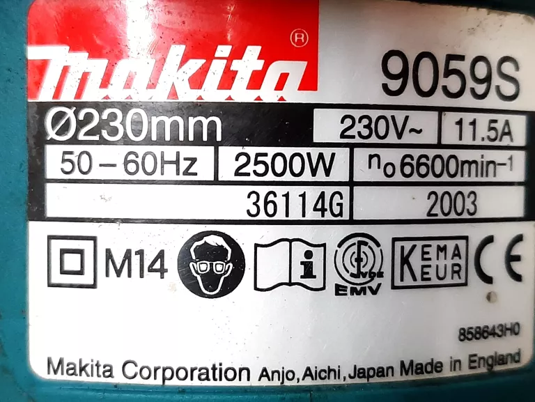 SZLIFIERKA MAKITA 9059S
