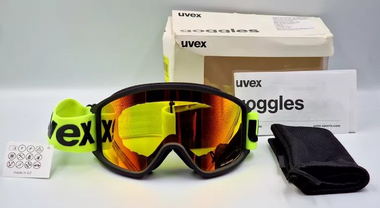 GOOGLE NARCIARSKIE UVEX GL 3000 CV