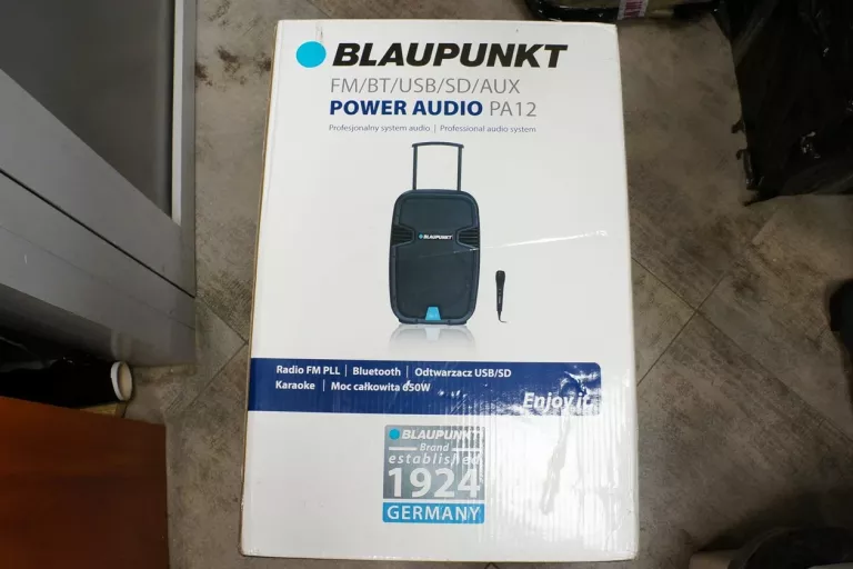 GŁOŚNIK POWER AUDIO BLAUPUNKT PA12 *KOMPLET*