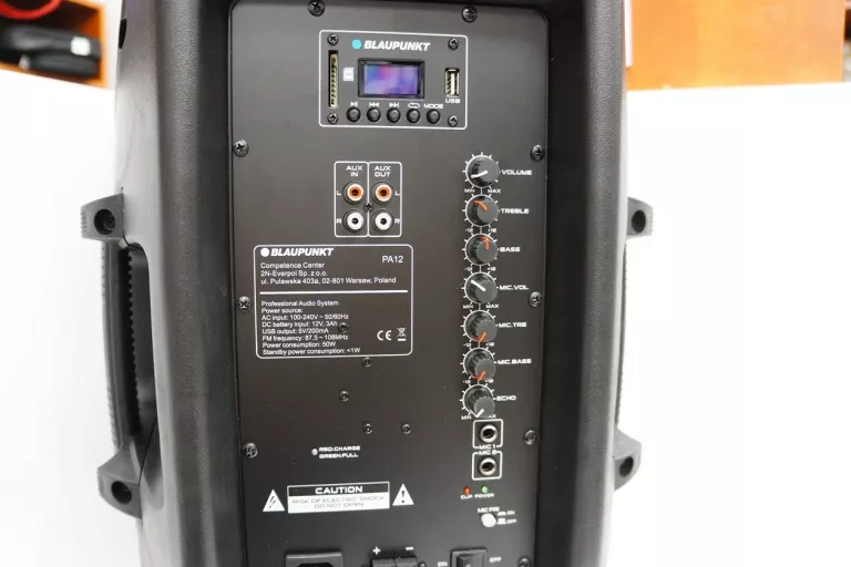 GŁOŚNIK POWER AUDIO BLAUPUNKT PA12 *KOMPLET*