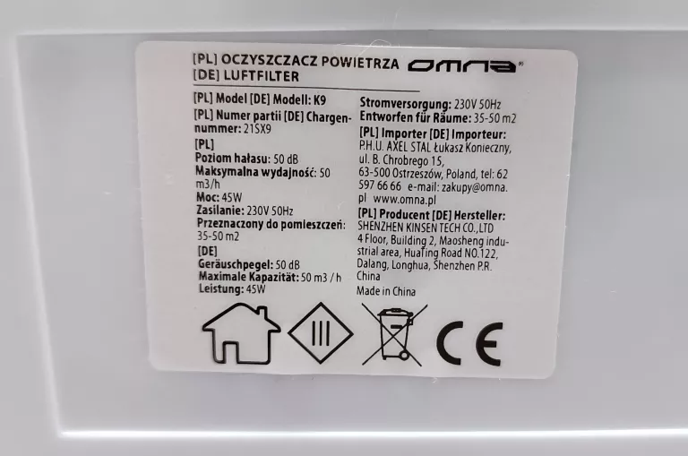 oczyszczacz-powietrza-omna-k9-filtry-hepa