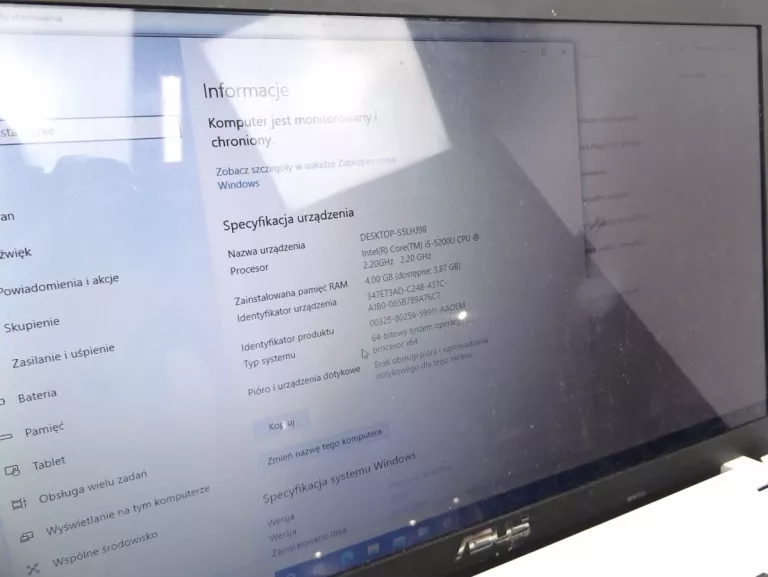 LAPTOP ASUS K751L 1TB 4GB 2,2GHZ I5-5200U 920M