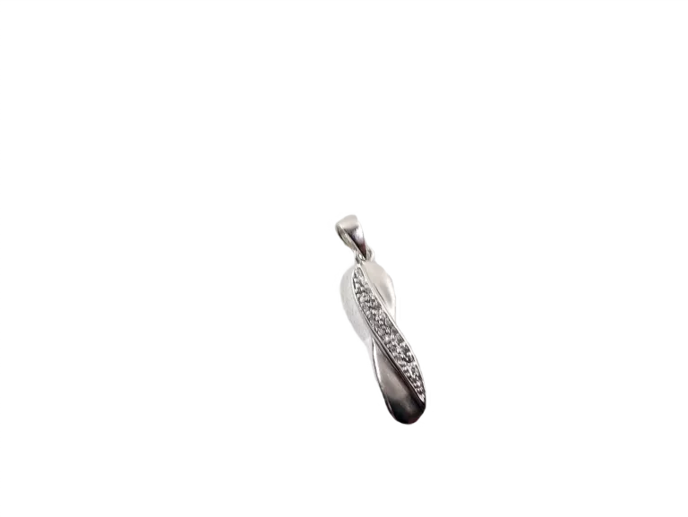 SZ380 SREBRO 925 PODŁUŻNA ZAWIESZKA 2,2G