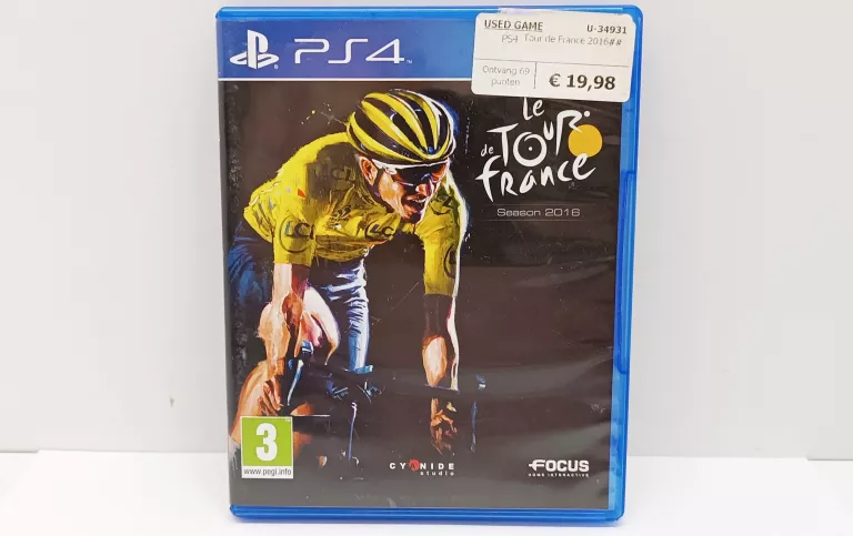 GRA NA PS4 LE TOUR DE FRANCE 2016