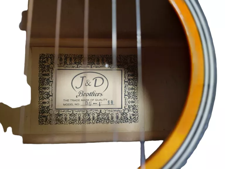 GITARA AKUSTYCZNA JD BROTHERS W POKROWCU