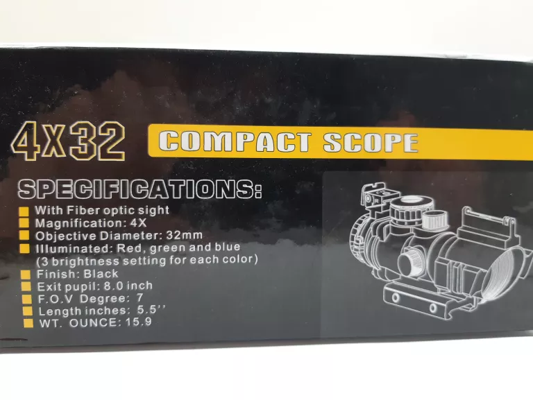LUNETA CELOWNICZA VOMZ 4X32