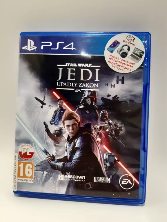 GRA PS4 STAR WARS JEDI UPADŁY ZAKON