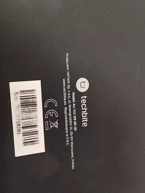 LAPTOP TECHBITE ARC 11,6 128 ZESTAW