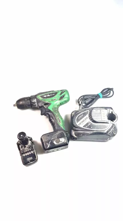 WKRĘTARKA HITACHI DS10DFL ŁADOWARKA 2X BATERIA