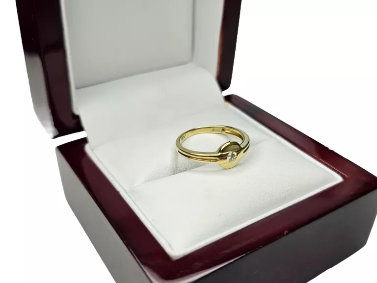 zloty-pierscionek-z-diamentem-153g-585-r8-rozmiarsrednica-wew-mm-372-8