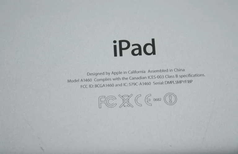 TABLET IPAD APPLE 4 16GB