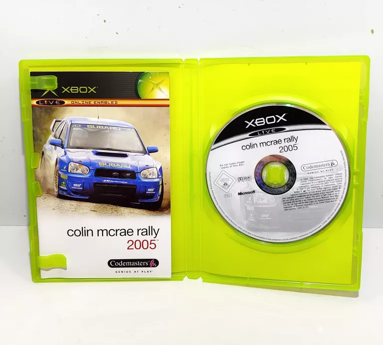 GRA COLIN MCRAE RALLY 2005 XBOX