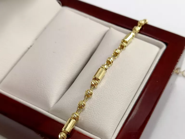 nienoszona-zlota-bransoletka-585-337g-21cm-motyw-brak