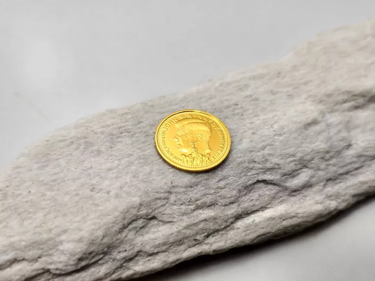 ZŁOTA MONETA JOHN F. KENNEDY 999.9 1.28G