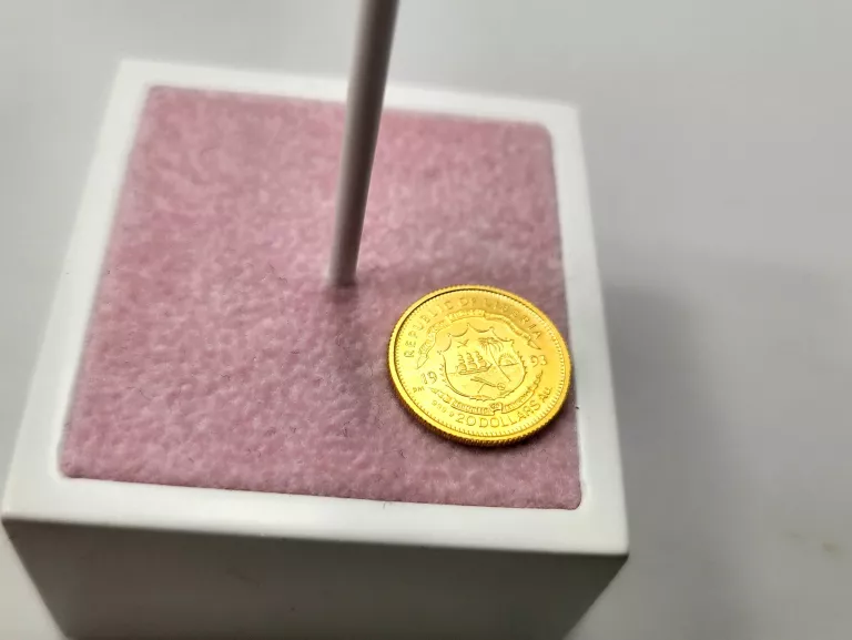 ZŁOTA MONETA JOHN F. KENNEDY 999.9 1.28G