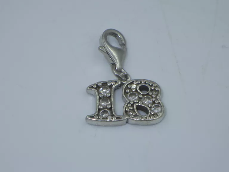 ZAWIESZKA CHARMS DO BRANSOLETKI 18 SREBRO 925 2,66