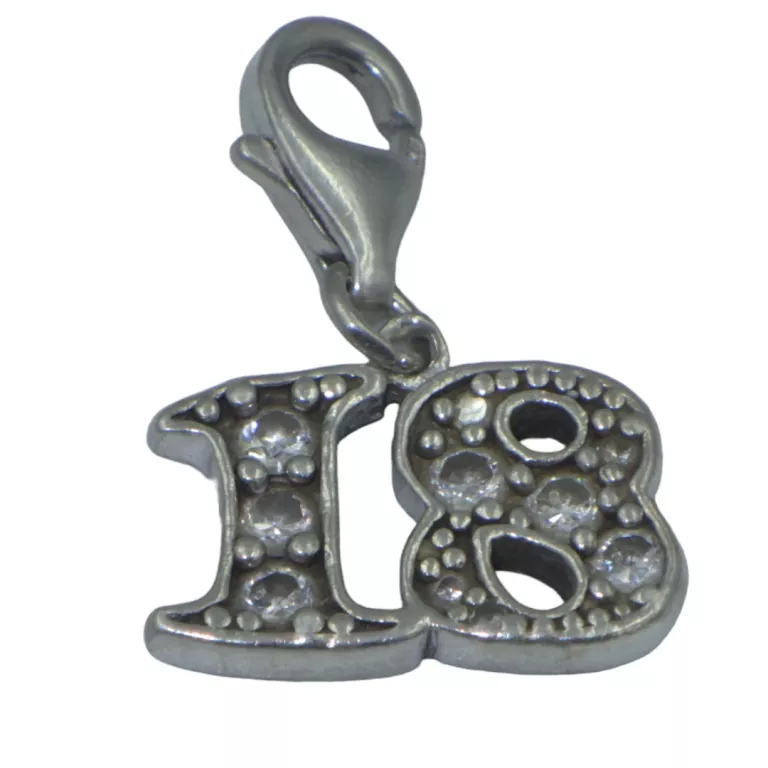 ZAWIESZKA CHARMS DO BRANSOLETKI 18 SREBRO 925 2,66