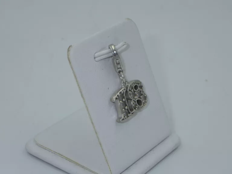 ZAWIESZKA CHARMS DO BRANSOLETKI 18 SREBRO 925 2,66