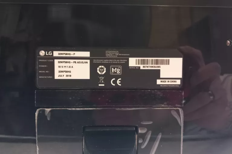 MONITOR LG 32MP58HQ-P IPS D-SUB HDMI