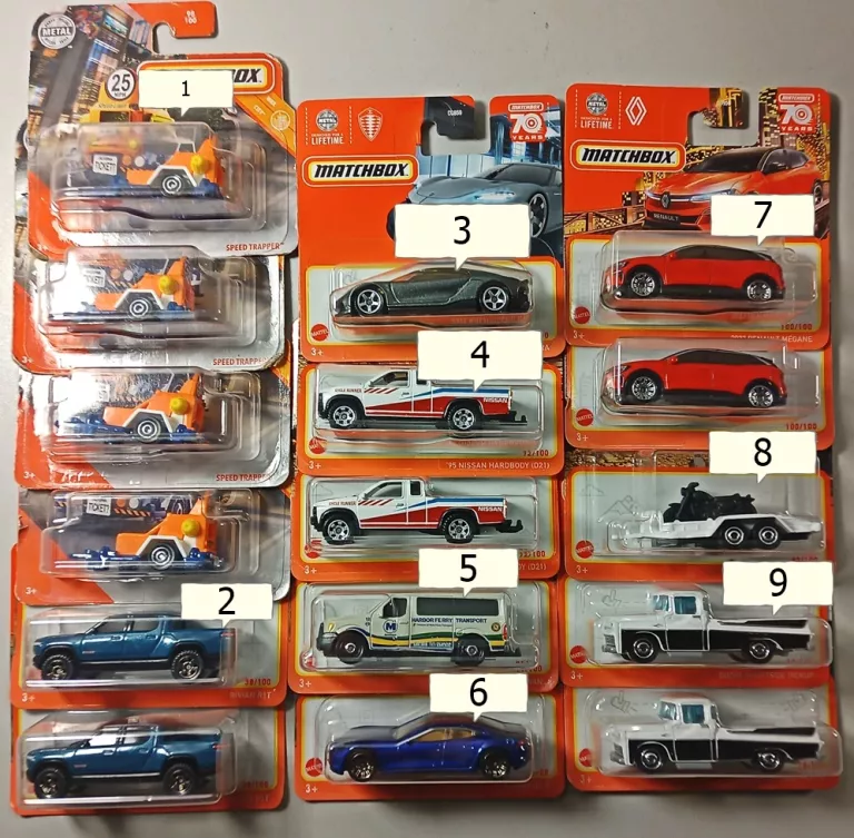 SAMOCHODZIKI MATCHBOX