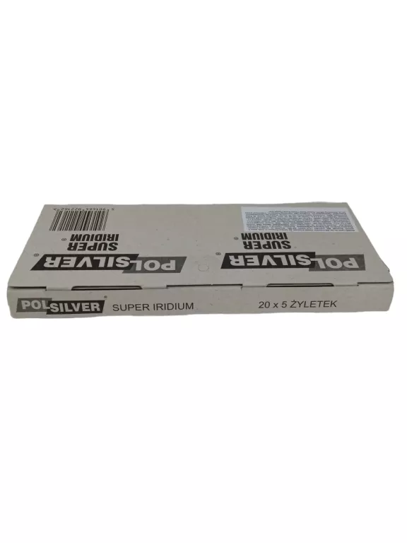 POLSILVER SUPER IRIDIUM ŻYLETKI DO GOLENIA 100SZT