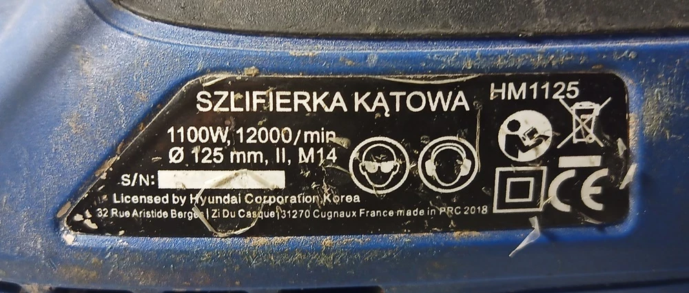 szlifierka-katowa-hyundai-stan-uzywany