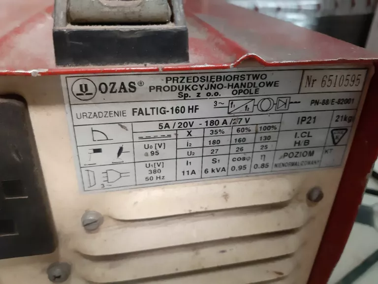 spawarka-ozas-faltig-160-hf-kable-ean-gtin-5903991101877