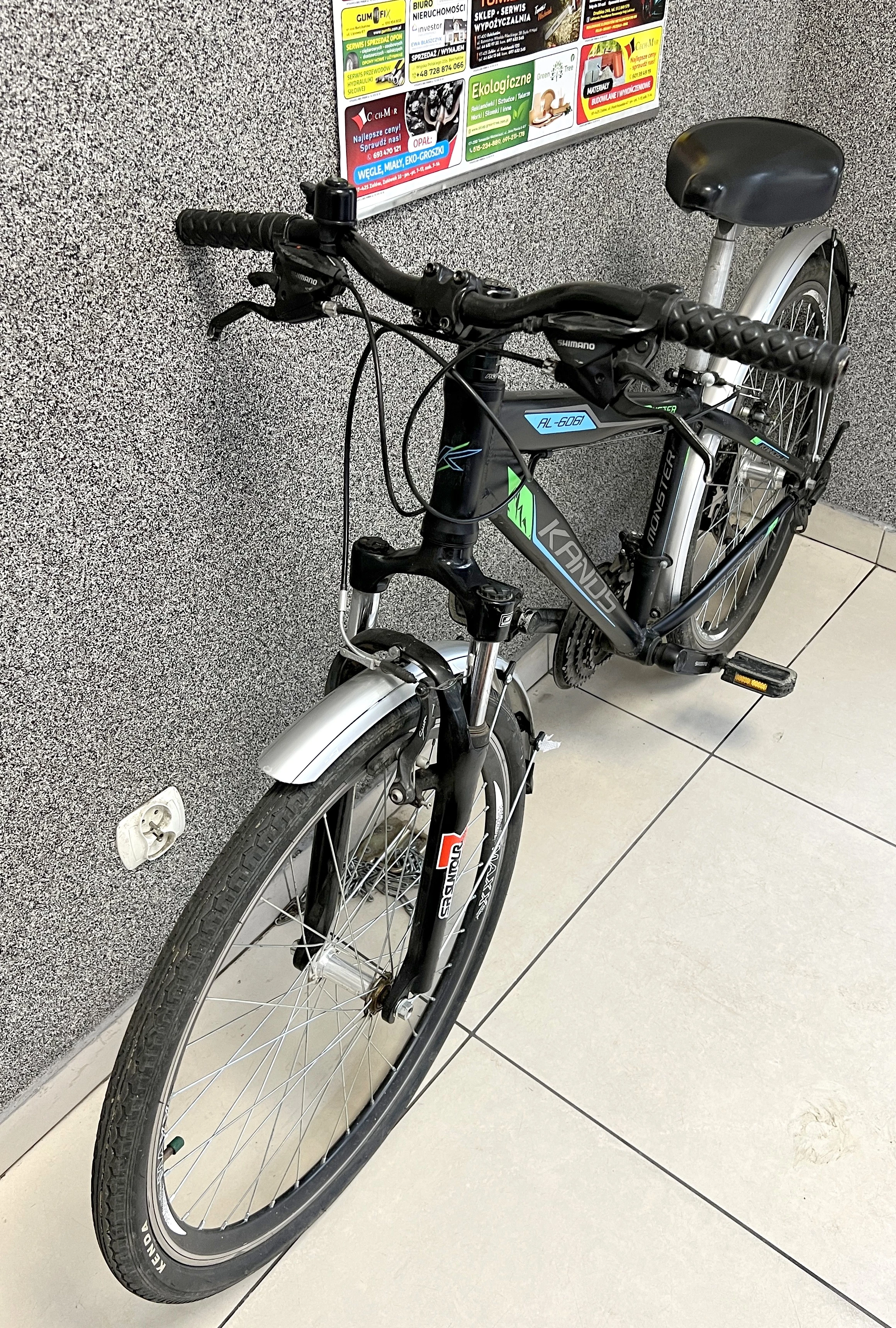 rower-kands-monster-al-6061-stan-uzywany