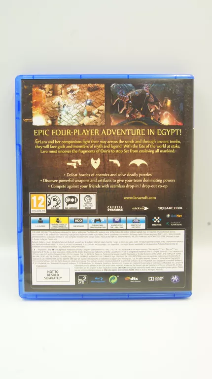 LARA CROFT AND THE TEMPLE OF OSIRIS NA PS4