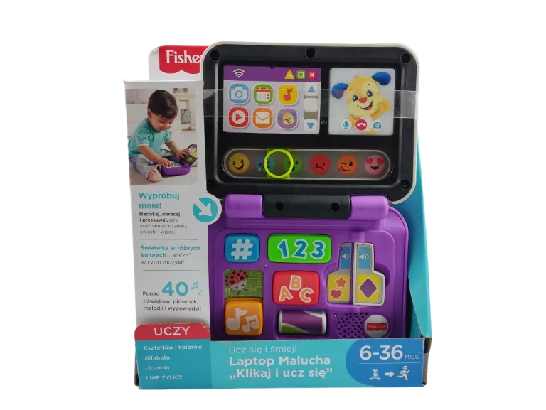 FISHER PRICE LAPTOP EDUKACYJNY