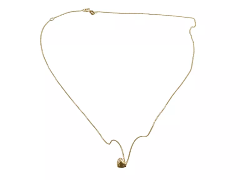 ŁAŃCUSZEK Z ZAWIESZKĄ SERCE 750 1,62 G DŁ 45 CM