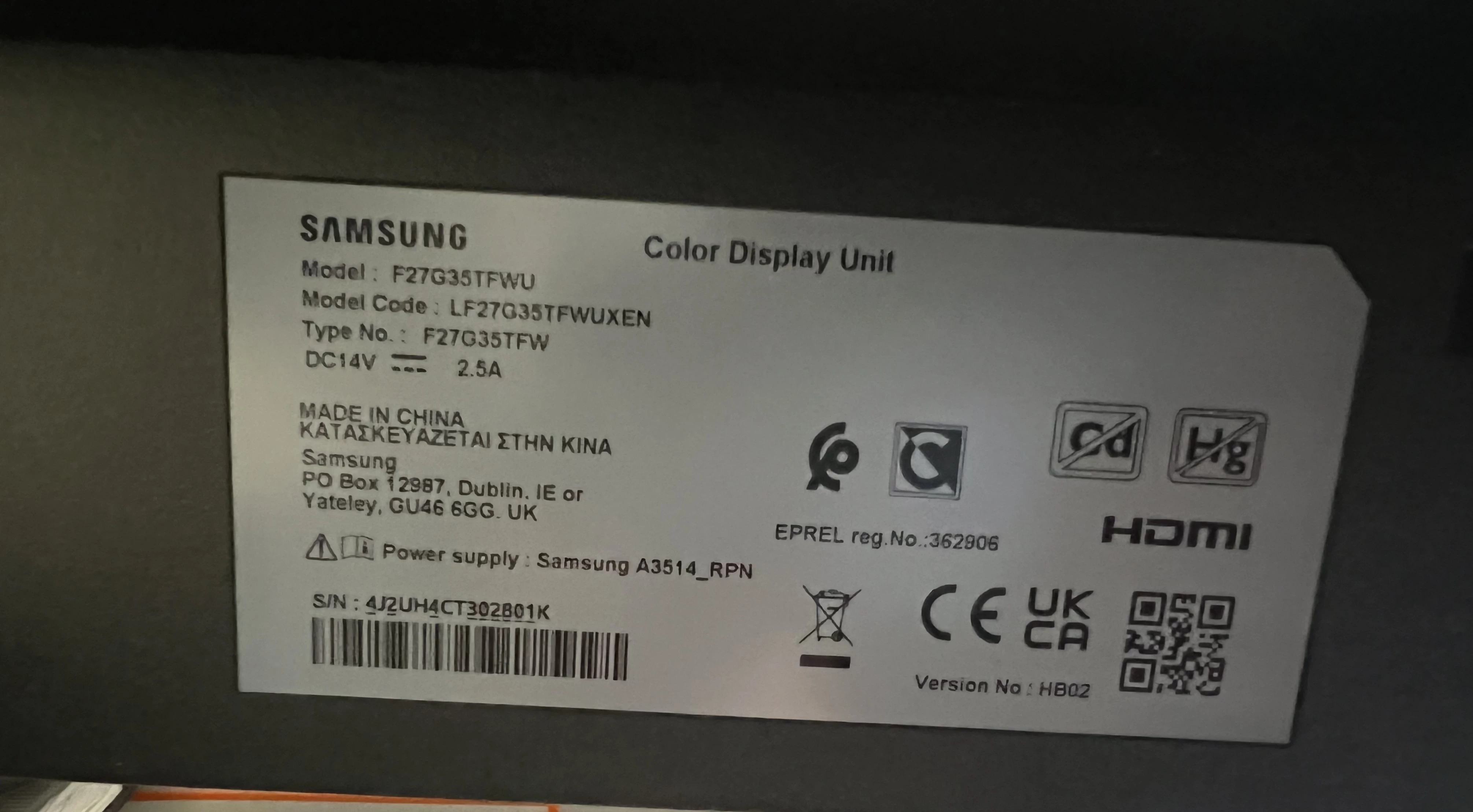 monitor-samsung-odyssey-f27g35tfwu-144hz-ean-gtin-8806090759956