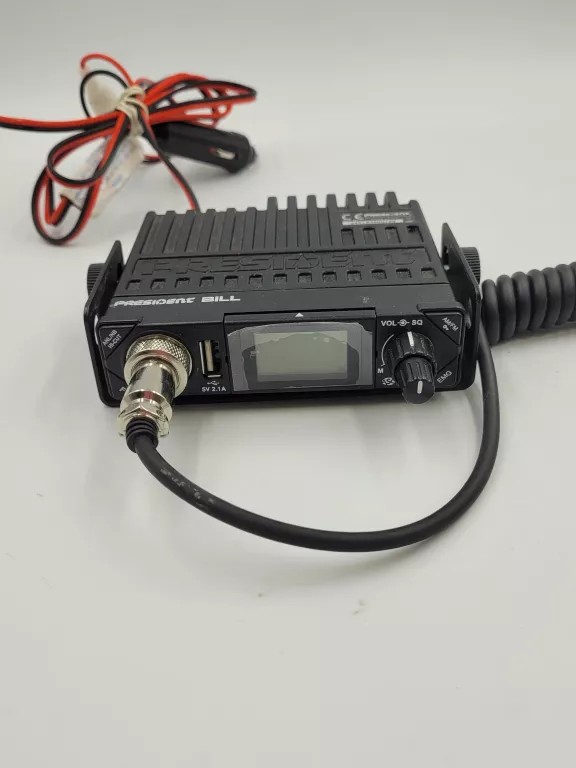 CB RADIO PRESIDENT BILL Z ANTENĄ POLECAM!