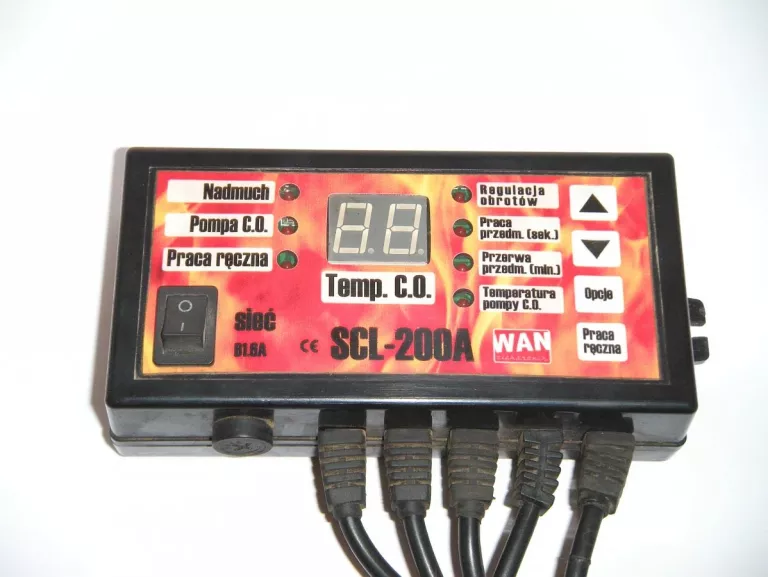 STEROWNIK KOTŁA WAN-ELEKTRONIK SCL-200A