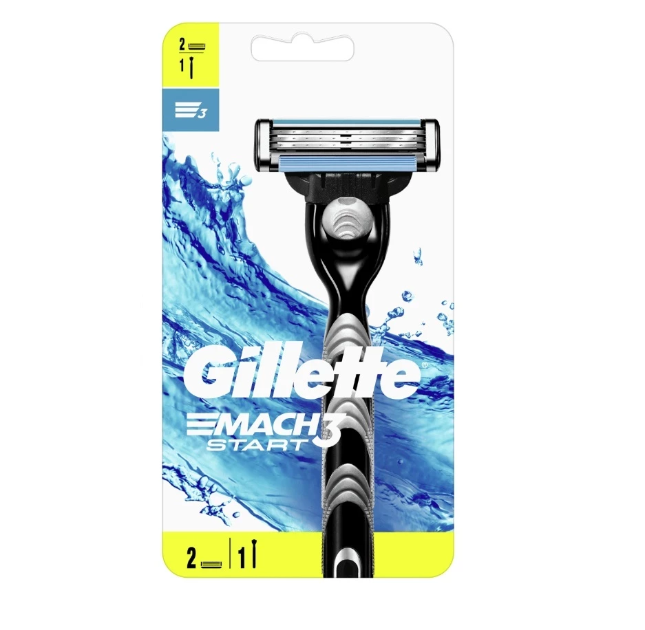 GILLETTE MACH3 AQUAGRIP START MASZYNKA + 1 OSTRZ Maszynki Loombard.pl