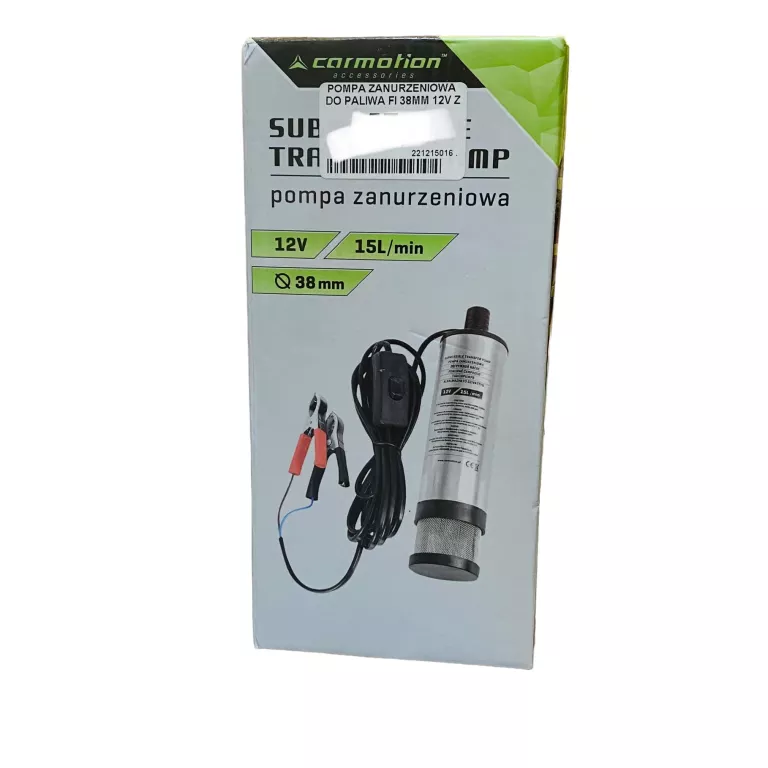 POMPA ZANURZENIOWA DO PALIWA FI 38MM 12V Z SITKIE