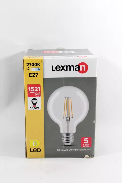 ŻARÓWKA LED E27 10,5 W = 100 W 1521
