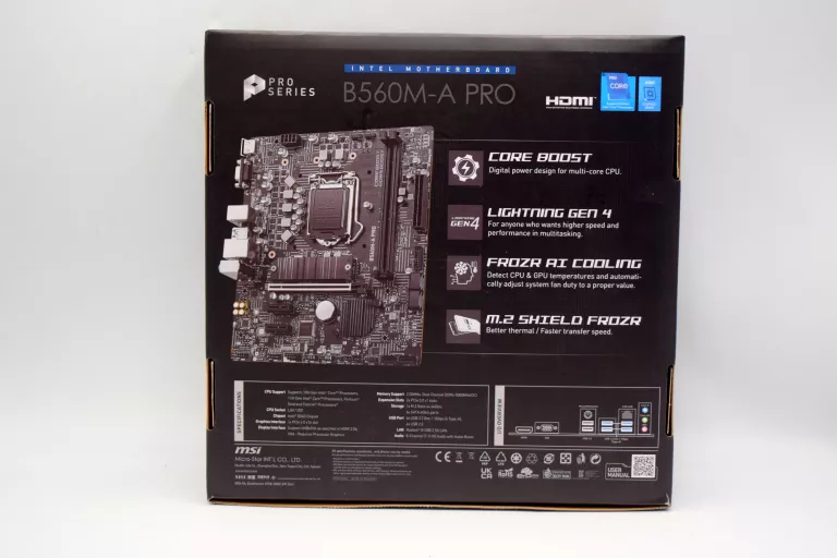 PŁYTA GŁÓWNA MSI B560M-A PRO MICRO ATX