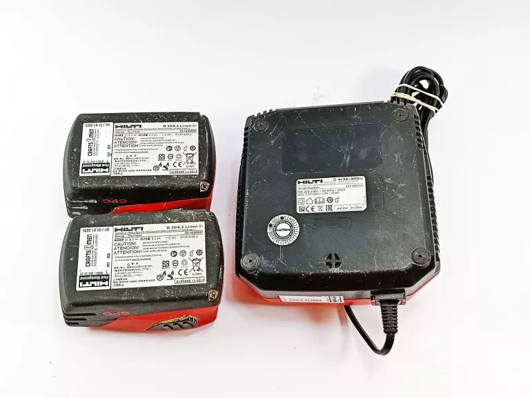 DUŻY ZESTAW NARZĘDZI HILTI W WALIZCE
