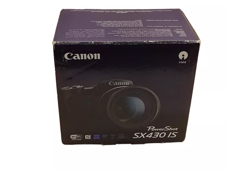 APARAT CYFROWY CANON SX430 IS 20MPIX