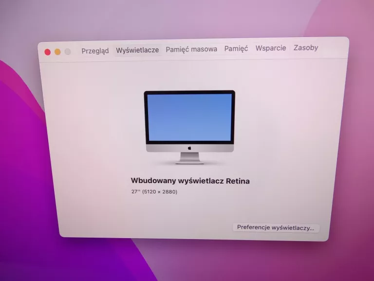 APPLE IMAC (RETINA 5K,27-INCH,2017) I7/32GB/RADEO