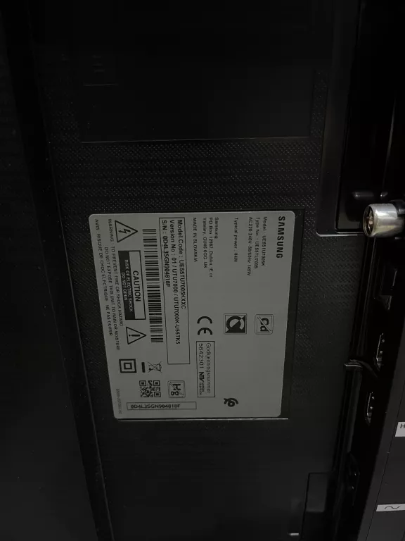 TELEWIZOR SAMSUNG UE55TU7005K 55" OPIS!!!